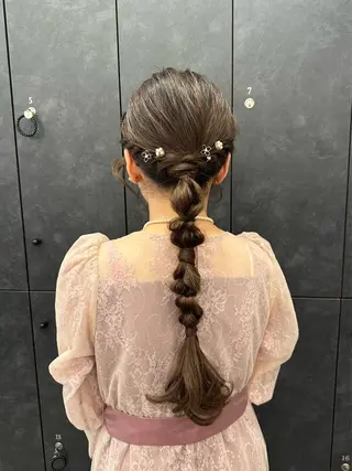 ロング ヘアアレンジ 銀座 / シマムラミホのヘアスタイル