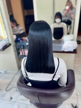 ロング カラー 🎀透明感カラー 🐈ナズナのヘアスタイル