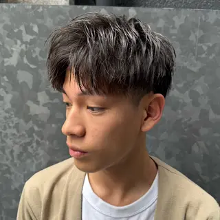 ショート メンズ 梅田/メンズ特化 /短髪/田中崇奨のヘアスタイル