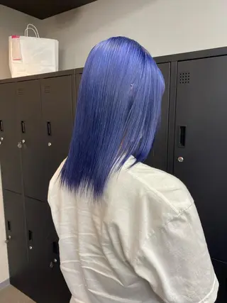 ロング maco 艶感ハイトーン🦋のヘアスタイル