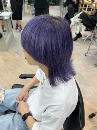 セミロング メンズ 🌀toa/波巻き✨ /メンズパーマ／栄のヘアスタイル