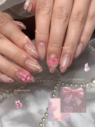 ネイル La neige* yuki 🥯🍑のネイルデザイン