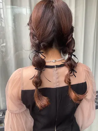 セミロング 髪質改善🌸 タケウチハナノのヘアスタイル