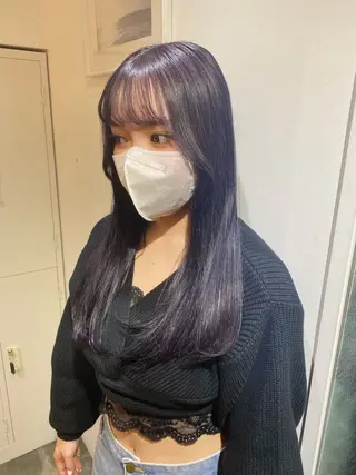 ロング カラー liberte(リベルテ)所属・🤍韓国髪質改善🤍 クメユウキのヘアスタイル