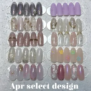 ネイル Li'a Bloom所属・🦋🤍 madoka🤍のネイルデザイン