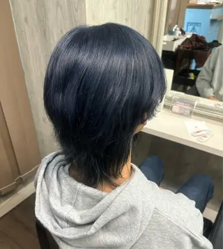 カラー メンズ 🫧うる艶カラー🫧 CHIKA🪼のヘアスタイル