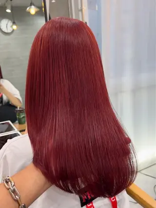 カラー 透明感カラー/レイヤ ーhinata.のヘアスタイル