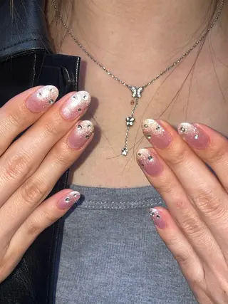 ネイル IROHA NAIL Kurumi🪽🫧のネイルデザイン