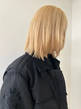 ミディアム カラー lomalia daisukeのヘアスタイル