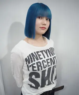 ミディアム COME G HEAD 上之裏所属・高木 青空のヘアスタイル