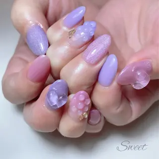 ネイル sweet 仲野陽子のネイルデザイン