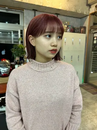 ショート C’LD hair  produce /シールドヘア所属・モテ髪/ボブ/ショー ト/アダチフウトのヘアスタイル