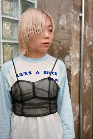 ショート カラー BELLA代表/ 楠瀬のヘアスタイル