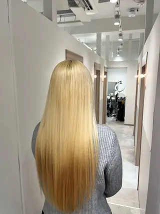 ロング SALOWIN大宮crest所属・艶透明感カラー/レイ ヤー🌻/rioのヘアスタイル