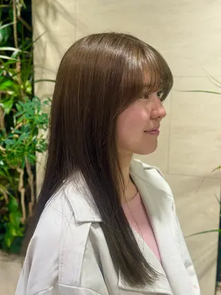 ロング カラー レイヤーカット/艶髪 /髪質改善/のマツエク・マツパデザイン