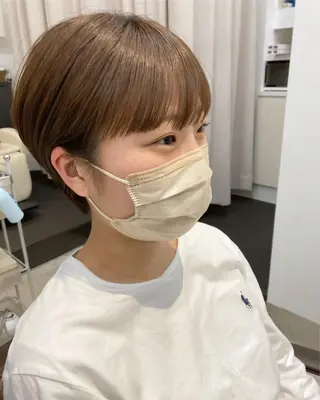 ショート brisa所属・迎 凪紗のヘアスタイル