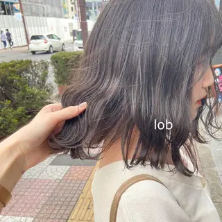 ミディアム カラー GLROW haruhiのヘアスタイル
