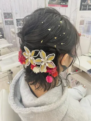 ヘアアレンジ 🌷愛されヘア🌷 伊藤　万裕のヘアスタイル