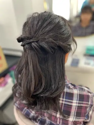 ヘアアレンジ 🍀みちか🍀 lovis💕モデルのヘアスタイル