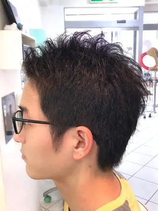 メンズ 保住 亮太のヘアスタイル