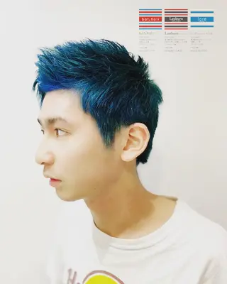 ショート カラー パーマ ヘアアレンジ メンズ キッズ ネイル マツエク・マツパ Lauburu渋谷 officialのヘアスタイル