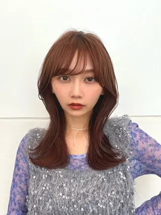 ミディアム カラー 🍀本格ヘッドスパ 👑髪質改善🍀英司のヘアスタイル