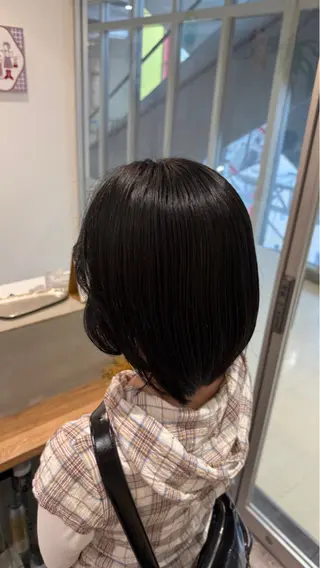 ミディアム カラー 💎寒色特化💎 透明感カラーみきのヘアスタイル