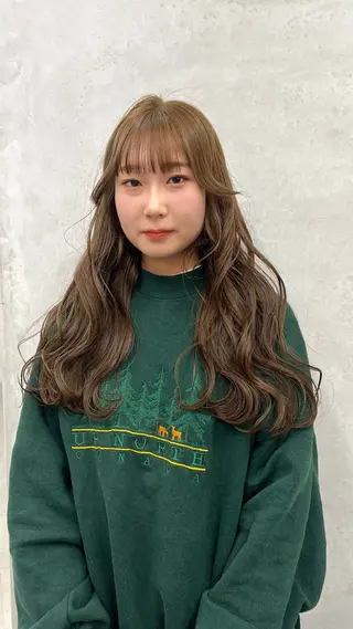 ロング 暖色カラー/レイヤー カット☁️MEI☁️のヘアスタイル