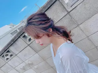 ロング カラー ヘアアレンジ リバティークルー初石店所属・似合わせカット/ボブ 𓍼澁谷礼一のヘアスタイル