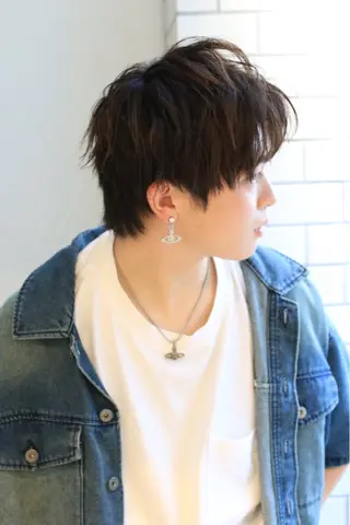 メンズ メンズパーマ特化型 /京橋/栗野京弥のヘアスタイル