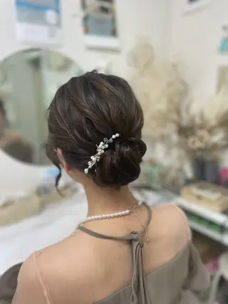 セミロング 六本木/ヘアセット /hairmakeのヘアスタイル