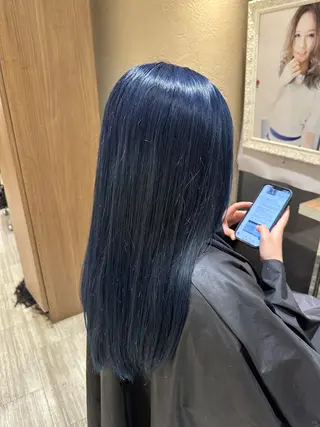 セミロング カラー グランジュ京橋店所属・石田 頌のヘアスタイル