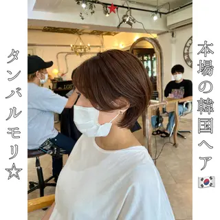 ショート 本場の韓国ヘア 🇰🇷チ・ヨンジュのヘアスタイル
