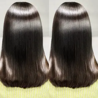 セミロング 神戸三宮/縮毛矯正/ 髪質改善/北郷のヘアスタイル