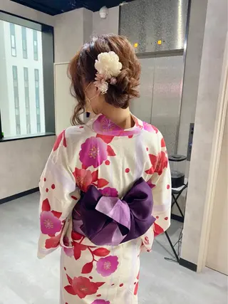 ヘアアレンジ KISS SWAN所属・B E C H I C O〔べち子〕のヘアスタイル