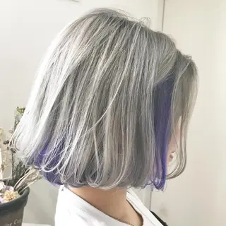 ショート little salt 渋谷店所属・akina*ブリーチ ♡トレンドヘアのヘアスタイル