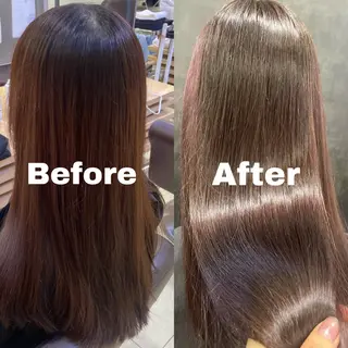 ロング カラー Ricca所属・Hina🧵/恵比寿 中目黒/透明感カラーのヘアスタイル