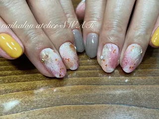 ネイル ヘアーサロン大野所属・nailsalon SWATiのネイルデザイン