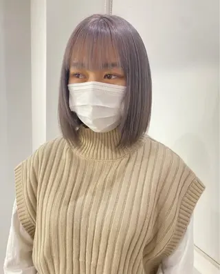 ショート ୨୧柔らかいカラー nozomi ୨୧のヘアスタイル