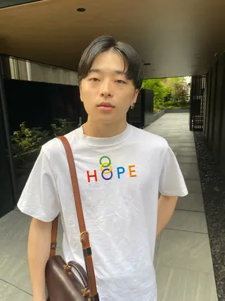 メンズ 室谷 侑奈のヘアスタイル