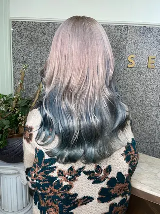 ロング カラー ♡なんば🫧透明感 🫧naako♡のヘアスタイル