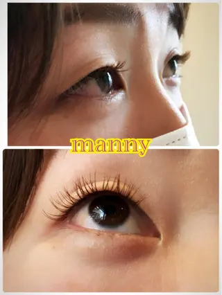 マツエク・マツパ manny eyelashのマツエク・マツパデザイン