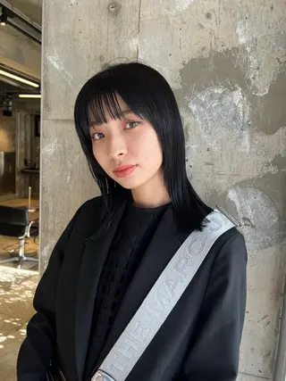 ミディアム piilo. かわい  なつみのヘアスタイル