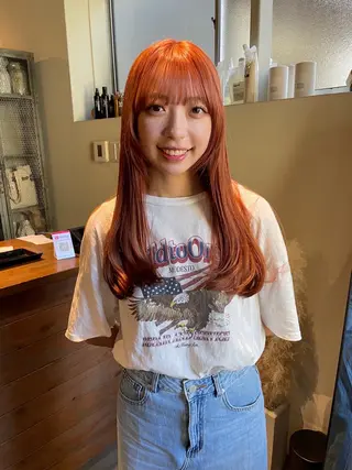 カラー ハナ🌼 梅田/ボブ/パーマのヘアスタイル