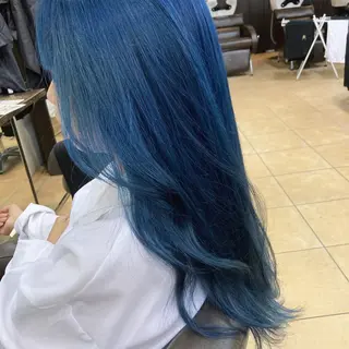 セミロング lien ヒジリのヘアスタイル