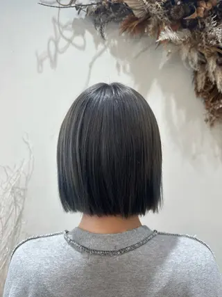 カラー 岩本みるか/ 暖色カラー/ベージュのヘアスタイル