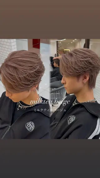 カラー メンズ miyu'somotesando所属・菅野 心悠/メンズヘアのヘアスタイル