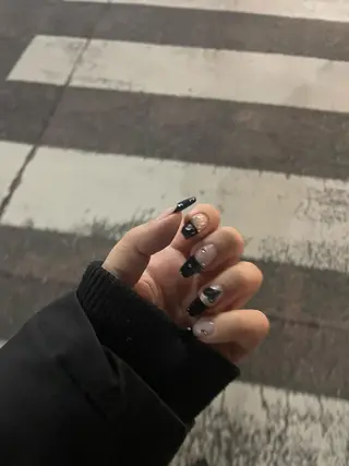 セミロング ネイル mark 🤍Yuki🤍のネイルデザイン