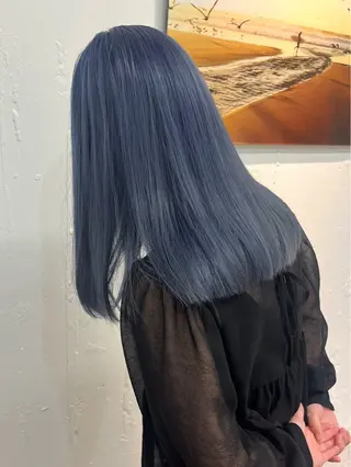 セミロング カラー kivi 【キヴィ】所属・似合わせカット Rinka🌻のヘアスタイル