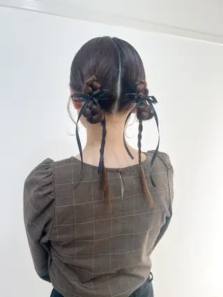 ロング ヘアセット/金山 佐野 妃都美のヘアスタイル